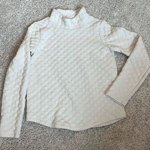 Crewcuts quilted mock pullover